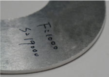 图一：刀具切割-单刃铣刀铝板切割应用案例
