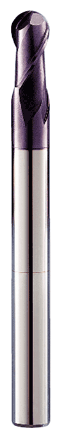 cutting tools-2 Flute Long Shank Ball Nose End Mills