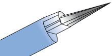 Cutter for Jewelry-Single Flute Half End Cutter Cutter for Jewelry-Single Flute Half End Cutter
