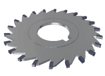 Circular saw with metal ceramic blade