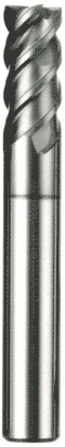 切削刀具-四刃高螺旋平铣刀