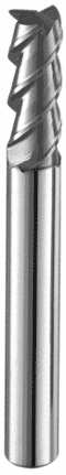 cutting tools-3 Flute End Mills for Soft Material