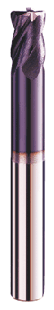 cutting tools-4 Flute Corner Radius End Mills