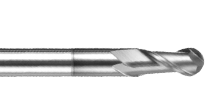 Cutting tools-2 Flute Ball Nose End Mills for  Acrylic