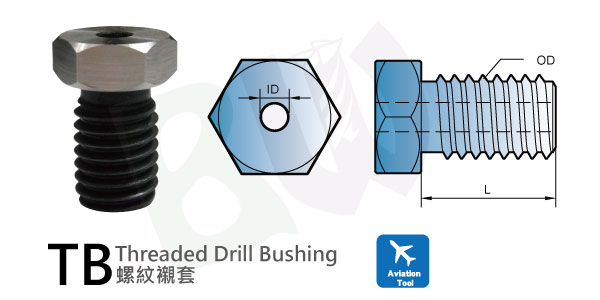 Aviation Tool-Threaded Bushing