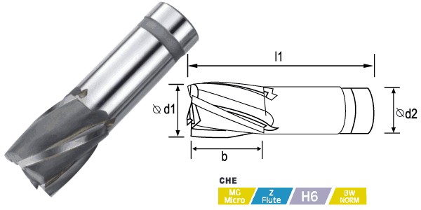 tool-Carbide Helical End Mills