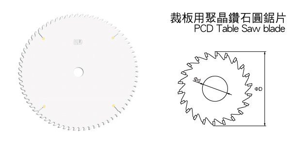 PCD Table Saw blade