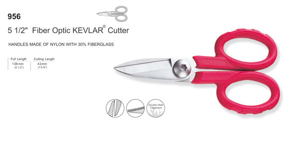 5 1/2吋 Fiber Optic KEVLAR Cutter