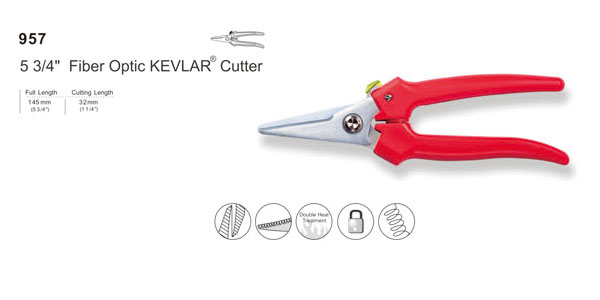 5 3/4吋 Fiber Optic KEVLAR Cutter